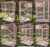 Pet Cat Breeding Cage with Scratching Post, New Design