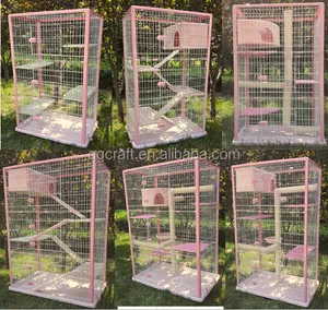 New Design Pet Cat Cage With Scratching Post Breeding Cage Cat