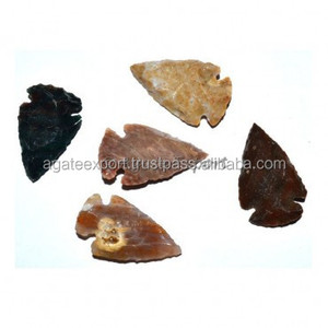 Fournisseurs de Vente en Gros de Pointes de Flèches en Agate Indienne Naturelle Cristaux de Guérison Personnalisés pour la Décoration de la Maison - Product Image 1