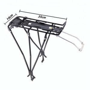 Portaequipajes trasero para <span class=keywords><strong>bicicleta</strong></span> de montaña, soporte para bolsa de carga, freno de <span class=keywords><strong>disco</strong></span>, V - Product Image 2