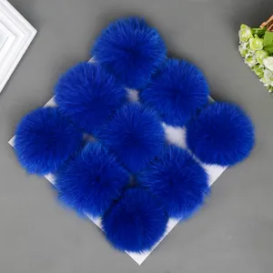 Wholesale 9Cm Real Fox Fur Ball Clothing Accessories