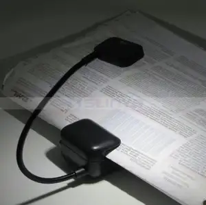 AAA Power 3 X 7LM LED Clip on Mini LED <strong>Book</strong> Ebook <strong>Reading</strong> <strong>Light</strong> - Product Image 1