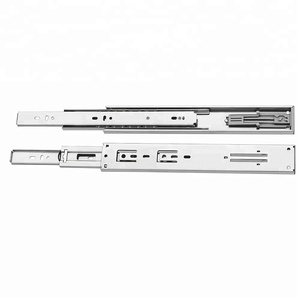45mm ball bearing hardware Products channel Drawer Slide with telescopic Drawer Slide