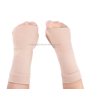Factory Custom Logo Kompression Handgelenks chutz Kupfer Sport Handgelenk Ärmel für Männer - Product Image 3