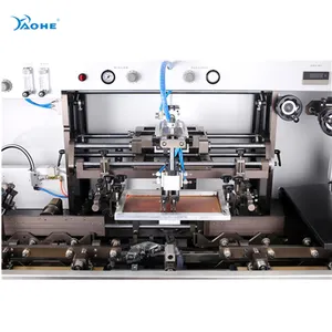 Cylindrical Automatic Screen Printer / Fully Automatic Cylinder Screen Printing Machine