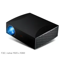 Proyektor LCD F30, Beamer Video Rumah 1080 Lumens LCD 3800 P Full HD