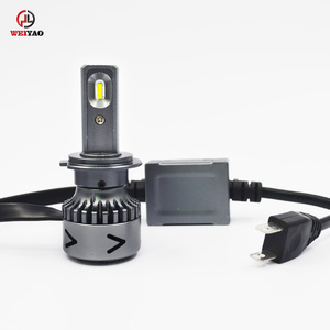 Temporada <span class=keywords><strong>de</strong></span> compra fácil instalar weiyao led COCHE faro V11 H7 llevó la luz del coche al por mayor - Product Image 5