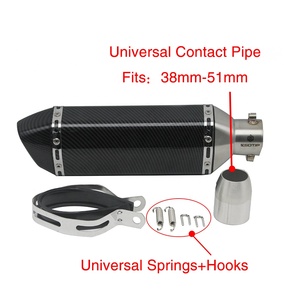 Vente en gros motocicleta silenciador de de Chappement <span class=keywords><strong>Moto</strong></span> con db asesino crf 230 cb650f msx125 cb190r fz6 - Product Image 6
