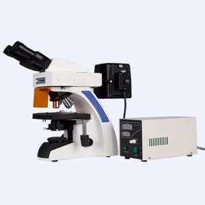 MIS-2000Y Binoculare Fluorescente Microscopio Doppio Strato Fase Meccanica