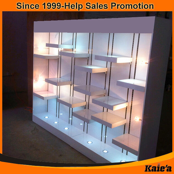2014 kaierda sapato prateleira de exposição/loja de calçados