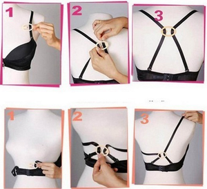 Regolabile 4 colori <span class=keywords><strong>reggiseno</strong></span> in plastica di conversione clip <span class=keywords><strong>per</strong></span> le donne - Product Image 5