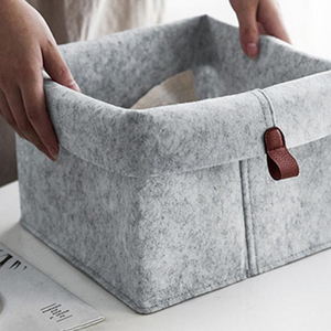 Gran plegable paño de fieltro Cubo de almacenamiento caja para casa - Product Image 2
