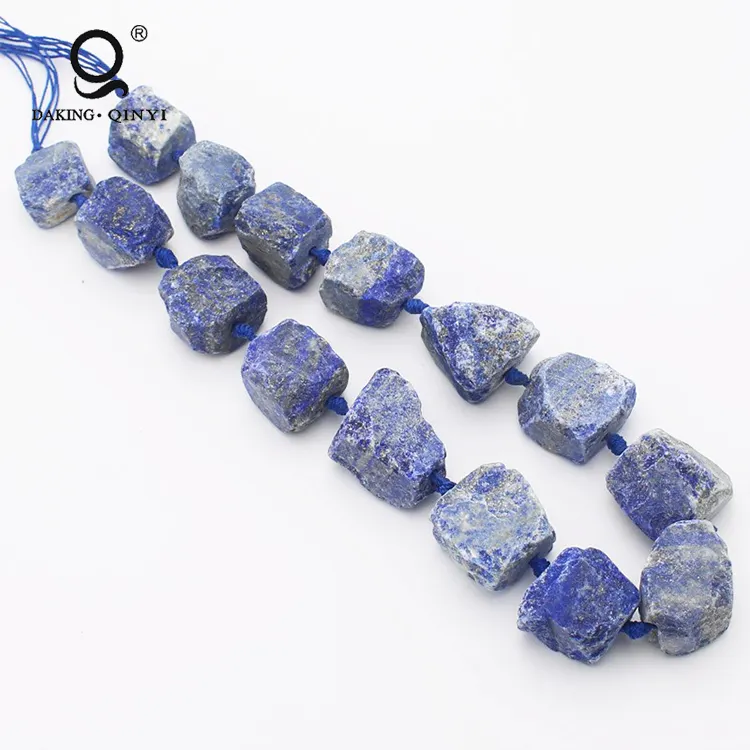 Multi-Color Natural Rough Agate Gemstones Semi-Precious Stone Strand For Jewelry Making