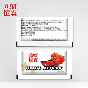 Sachet de ketchup de tomate le plus vendu 9g avec service OEM - Product Image 3