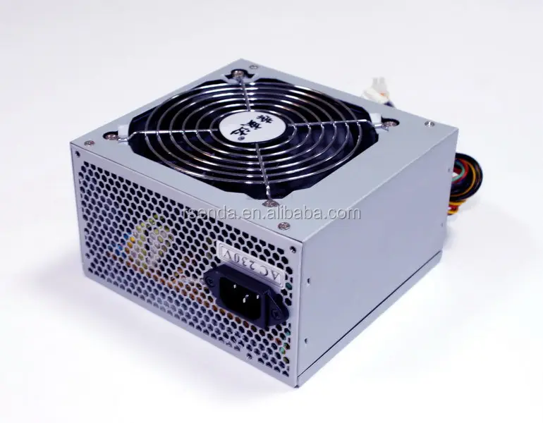 Fuente de alimentación ATX silenciosa para juegos, ventilador de 120MM, PSU, 12V, 24 Pines, cable Dual PSU/atx, suministro de energía de ordenador para funda de torre de pc