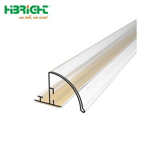 Siêu Thị Cửa Hàng Tạp Hóa Rõ Ràng Hiển Thị Nhựa Kênh Tag Label Chủ Dính Giá Chủ Dữ Liệu Strip - Product Image 3