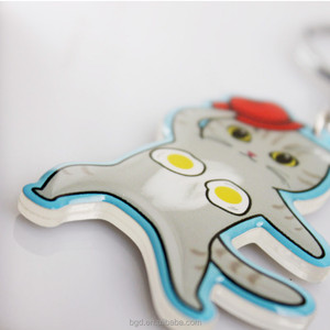 VOGRACE Tùy Chỉnh In Acrylic <span class=keywords><strong>Key</strong></span> Chain Acrylic Charms Đối Với Anime - Product Image 3