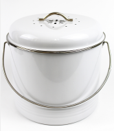 Vevor — poubelle de cuisine en acier inoxydable, corbeille de cosses biodégradables, pour ferme à vis, en comptoir - Product Image 4