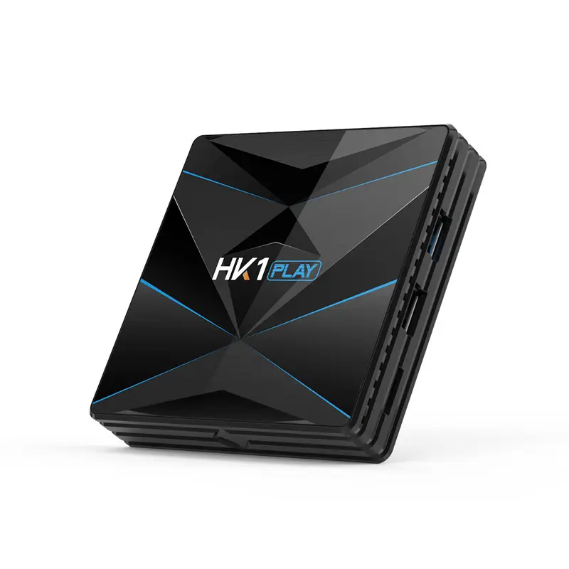 Hot Selling Android TV Box HK1 Play 2GB 16GB Amlogic S905x2 latest chip 2.4G WIFI Android Box TV