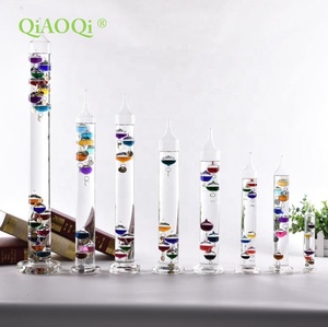 Termómetro de Galileo de Vidrio de Borosilicato de Alta Calidad, Hecho a Mano, Estilo Romántico, Soplado, para Decoración del Hogar, Venta al por Mayor - Product Image 6