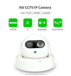 Vitevision montada en el techo de 50 m de largo alcance de la visión nocturna domo IP cámara domo con precios bajos - Product Image 1
