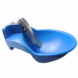 Plastic Cattle Water Trough Horse Dog Water Bowl Automatic Drinking Fountain Livestock Equipment