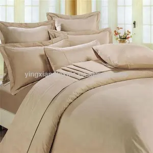 Factory Direct Comfortable 100% Cotton Sateen Bedding Home Textile Fabric In Stock For Bedroom