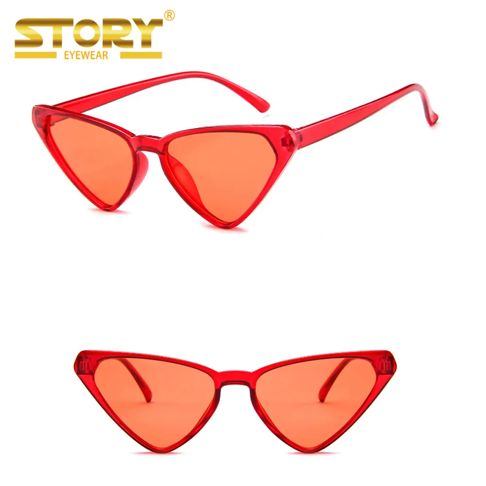 STORY GD9797 triangle shaped cheap sunglasses no brand