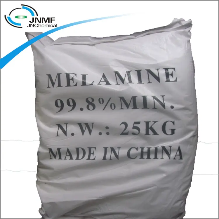 メラミンホルムアルデヒド樹脂の製造に使用される最高品質のメラミン99.8粉末