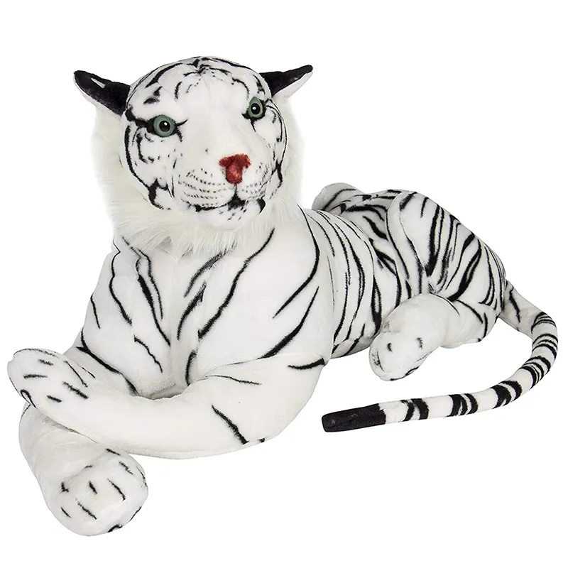 Giant Wit Zuid-chinese Tijger Knuffel Pluche Soft Toy Doll