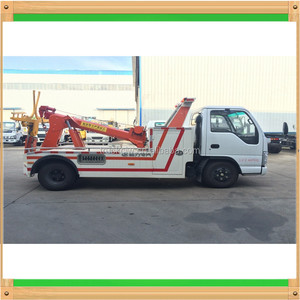 Camion grue japonais avec levage sous-châssis, dépanneuse pour véhicules cassés, grue de dépannage intégrée avec levage de roues, camion de remorquage - Product Image 4