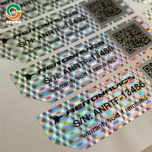 Personnalisé inviolable holographique étiquette et de Sécurité Hologramme VIDE autocollant - Product Image 6