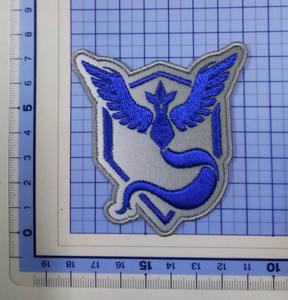 المطرزة النسيج شارة logo العاكسة ، شريف شارة مخصصة خيط على الملابس - Product Image 6