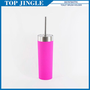 Porte-brosse de toilette en acier inoxydable noir Nouveauté - Product Image 2