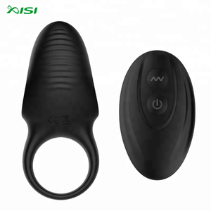 Vibrador de silicona para pene de hombre, Juguetes sexuales vibradores, anillo para pene - Product Image 5