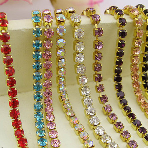 Catena di Strass <span class=keywords><strong>per</strong></span> Abiti in Stile Carnevale, Design alla Moda <span class=keywords><strong>per</strong></span> Creazioni Artigianali - Product Image 1