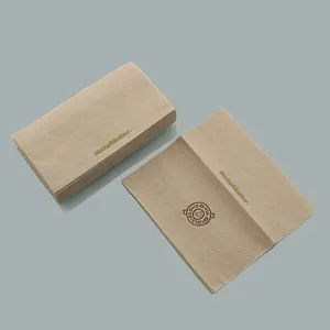 Paper Dinner Napkin Post Consumer Recycled Napkin Recycled Brown Paper Napkin Brown Dinner Napkin