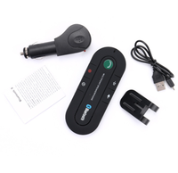 Offre Spéciale : Kit Récepteur Bluetooth EDR sans Fil pour Voiture, avec Haut-parleur Mains Libres et Fixation sur Pare-soleil pour Smartphone, Incluant Chargeur de Voiture