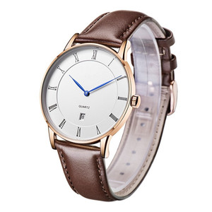 Reloj de cuero de lujo Movimiento japonés Reloj de cuarzo SR626SW Precios Imagen Tailandia Cuarzo Relojes para hombre - Product Image 5