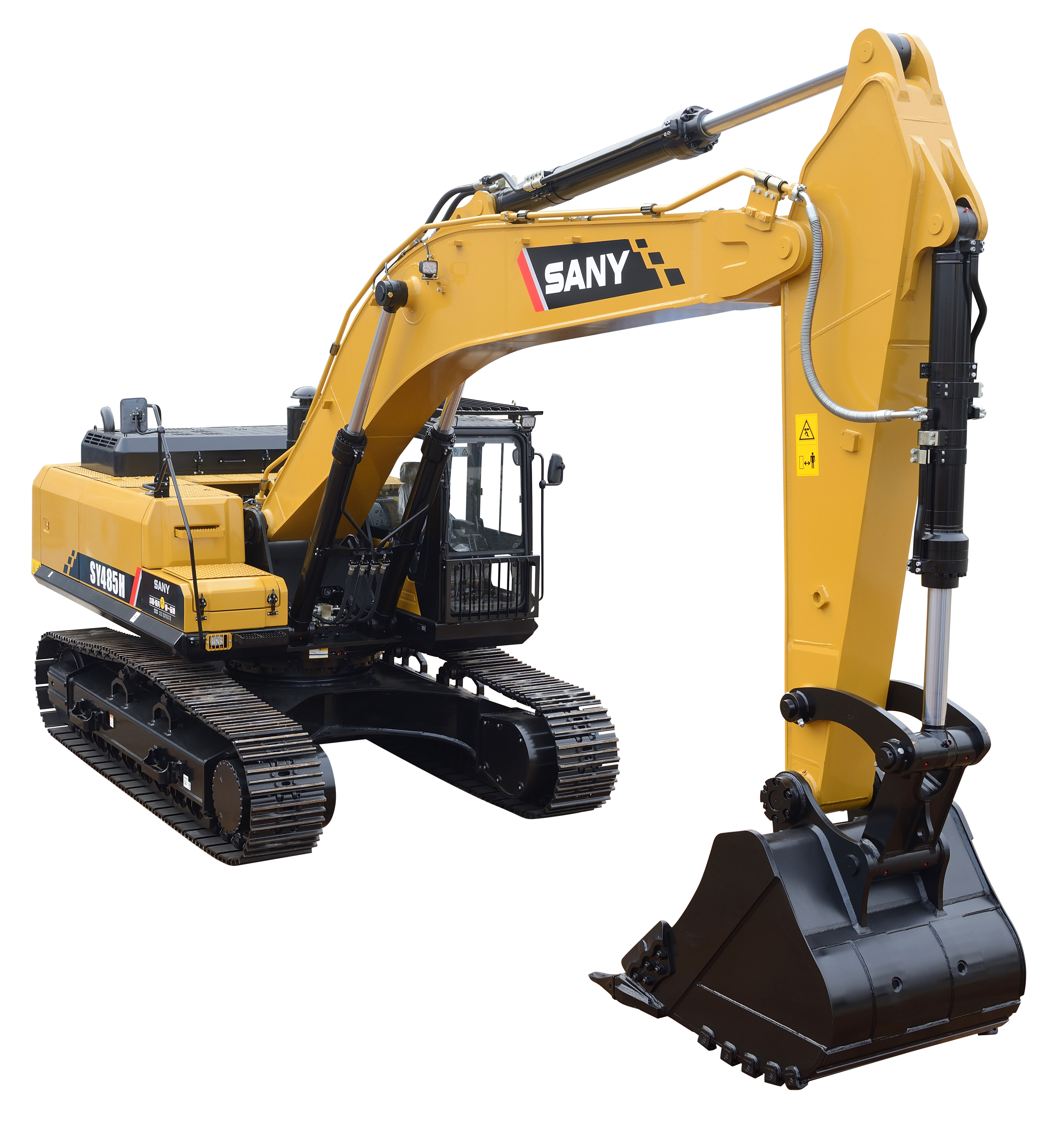 SANY SY485H 1:26スケール掘削機 1022PCS MOC Technic City Construction SANY Excavator Digger