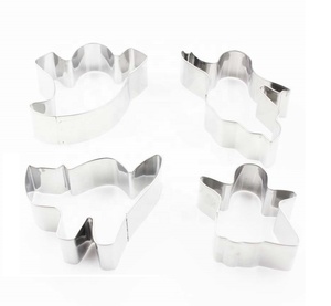 Set di 4 stampini per biscotti a forma di zucca di <span class=keywords><strong>Halloween</strong></span> in acciaio inossidabile 18/0 - Product Image 3
