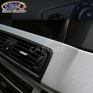 <span class=keywords><strong>De</strong></span> alta calidad <span class=keywords><strong>de</strong></span> la burbuja <span class=keywords><strong>de</strong></span> aire libre cromo plata cepillado película del vinilo del abrigo del coche - Product Image 3