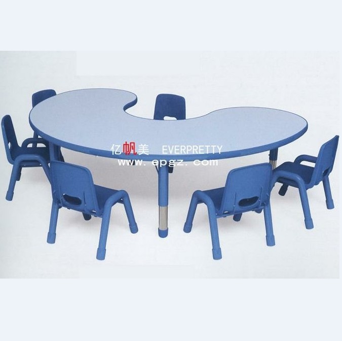 Детская мебель, школьный пластиковый стол и стул для детей