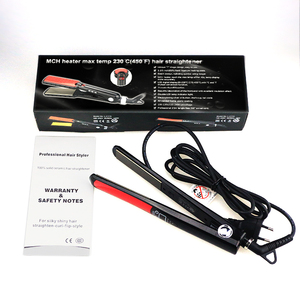 Plancha de Cabello Profesional MCH con Vapor, Peine Alisador de Cabello, Plancha Fría de Titanio, Plancha Eléctrica LED para el Hogar y Hoteles - Product Image 4