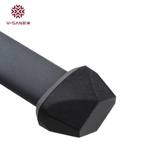12 Inch Black Crystal Ceramic <strong>Sharpening</strong> <strong>Steel</strong> Professional Kitchen <strong>Knife</strong> Sharpener Rod <strong>for</strong> Chef <strong>Knives</strong> &amp; <strong>Steel</strong> Blades - Product Image 4