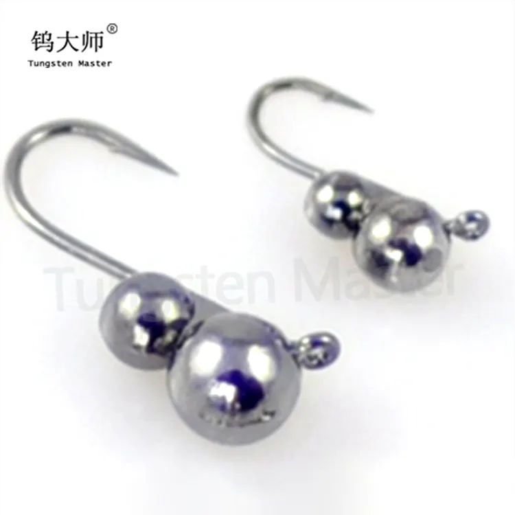 Wholesale various special shape tungsten ice jigheads for outdoor fishing accessories