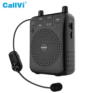 Callvi-Amplificador de voz portátil, inalámbrico, Bluetooth, U-220, con función de radio fm/echo