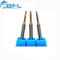 Fresa de alta alimentación para BFL, fresa de extremo CNC de cuello largo con revestimiento de Altin y estaño, soporte ODM y OEM personalizado