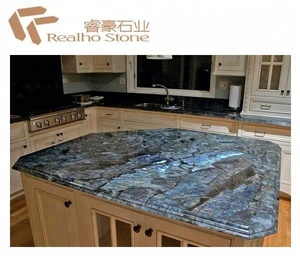Большая Лемурийская лабрадоритовая гранитная плита - Product Image 4