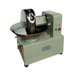 TQ5 Stainless Steel Daging Sayuran Pemain Dadu Mesin Penghancur Mincer Memotong Helikopter Bowl Cutter Mesin untuk Penjualan